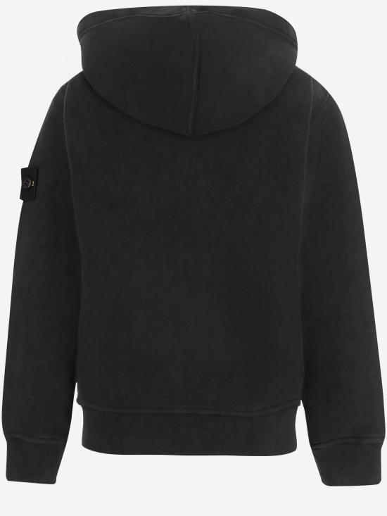 26FW 스톤 아일랜드 후드 티셔츠 6100006 BLACK - STONE ISLAND
