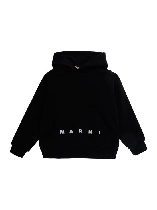 26FW 마르니 후드 티셔츠 M01883M00V0MS362U BLACK