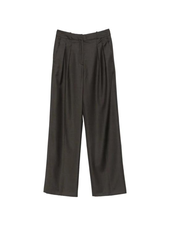 26FW 루루 드 세종 수트 팬츠 SBIRUBROWNMELANGE