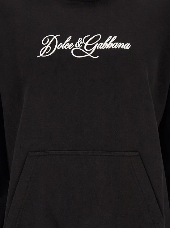 26FW 돌체앤가바나 긴팔 티셔츠 G9ZU0ZG7P9MN0000 Black - DOLCE & GABBANA