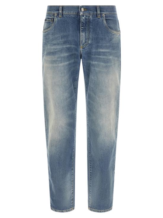 26FW 돌체앤가바나 데님 팬츠 GY07CDG8PO4S9001 Blue