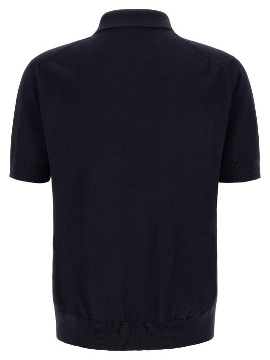 26FW 돌체앤가바나 폴로 티셔츠 GXZ16ZJDVIQB0665 Blue - DOLCE & GABBANA