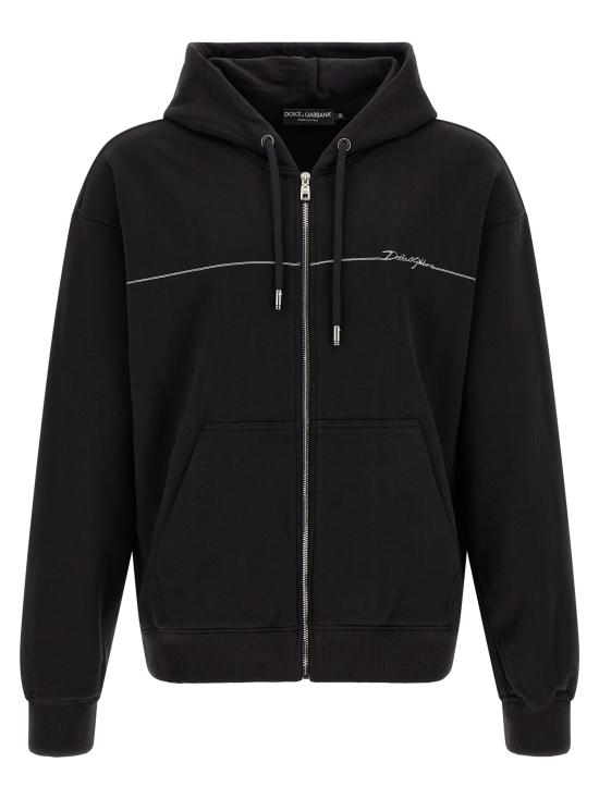 26FW 돌체앤가바나 긴팔 티셔츠 G9CEGZG7P9PN0000 Black