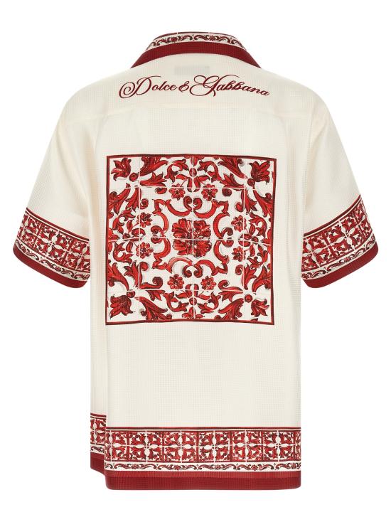 26FW 돌체앤가바나 긴팔 셔츠 G5JH9THI135IP5DQ Red - DOLCE & GABBANA