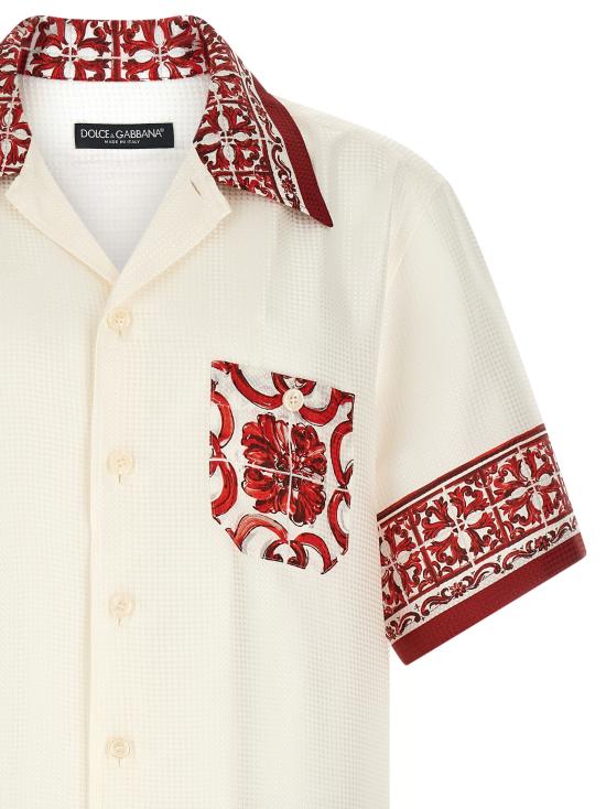 26FW 돌체앤가바나 긴팔 셔츠 G5JH9THI135IP5DQ Red - DOLCE & GABBANA