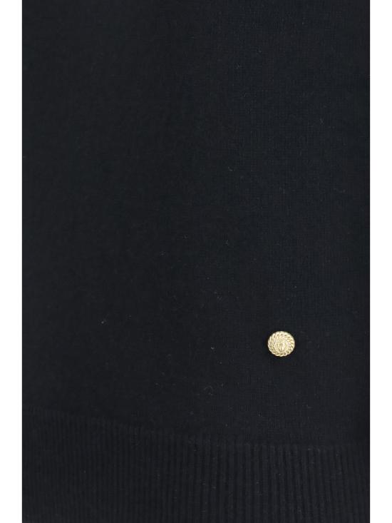 26FW 발망 탑 HF1ALB45KI87 BLACK - BALMAIN