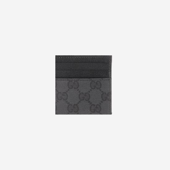 26FW 구찌 에센스 클래식 카드 케이스 876384 BLACK - GUCCI