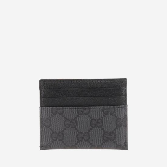 26FW 구찌 에센스 클래식 카드 케이스 876384 BLACK - GUCCI
