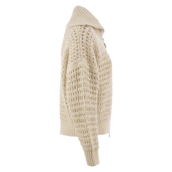 26FW 브루넬로 쿠치넬리 가디건 MGO378806 IVORY - BRUNELLO CUCINELLI