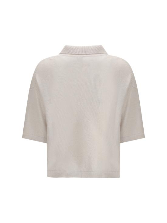 26SS 얼루드 폴로 티셔츠 26211164 CREAM - ALLUDE