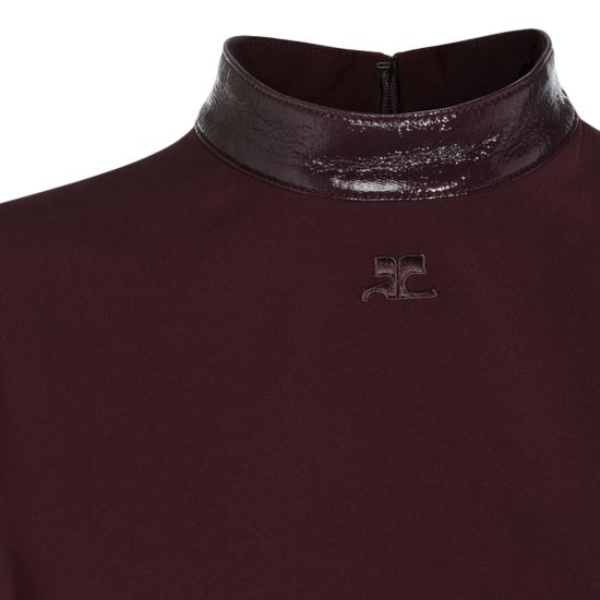 26FW 쿠레쥬 미디 원피스 326CRO920 PL01594090 BURNT RED - COURREGES