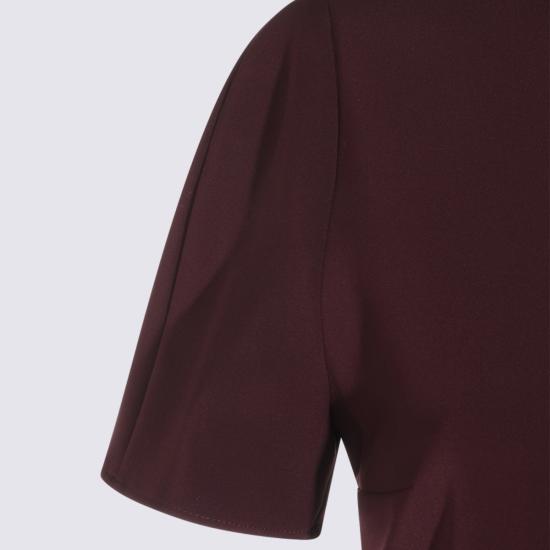 26FW 쿠레쥬 미디 원피스 326CRO920 PL01594090 BURNT RED - COURREGES