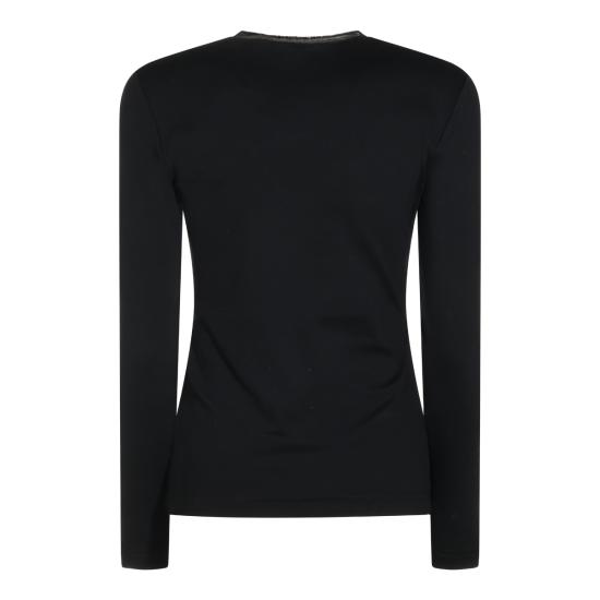 26FW 파비아나 필리피 긴팔 티셔츠 JED216F604 L907825 NERO - FABIANA FILIPPI