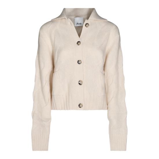 26FW 얼루드 가디건 26577000 40 BIANCO