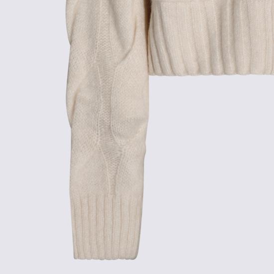 26FW 얼루드 가디건 26577000 40 BIANCO - ALLUDE