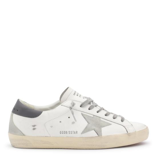 26FW 골든구스 슈퍼스타 스웨이드 스니커즈 GMF00102 F00611311915 WHITE ICE DARK GRAY