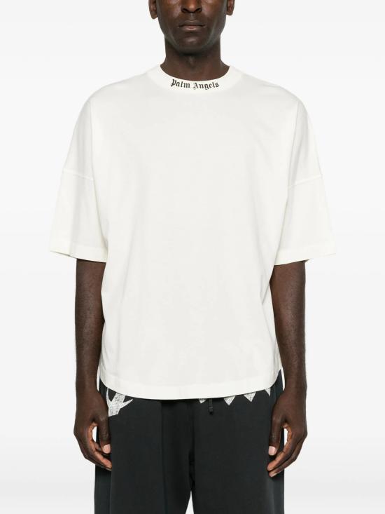 26FW 팜앤젤스 반팔 티셔츠 PAMAA005 JR002 0310 WHITE - PALM ANGELS