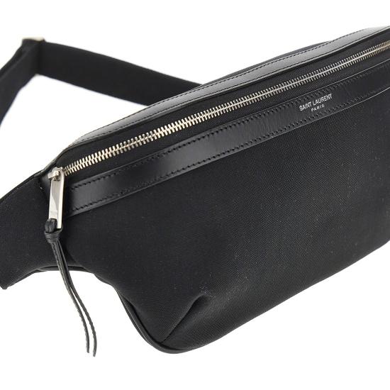 26FW 생로랑 클래식 바디백 557831FAE94 Black - SAINT LAURENT