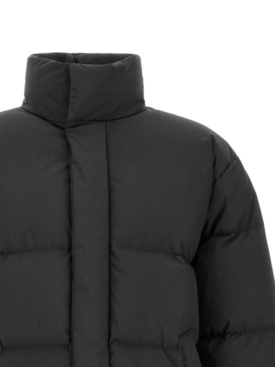 26FW 생로랑 패딩 하이넥 다운 재킷  재킷 블랙 - SAINT LAURENT