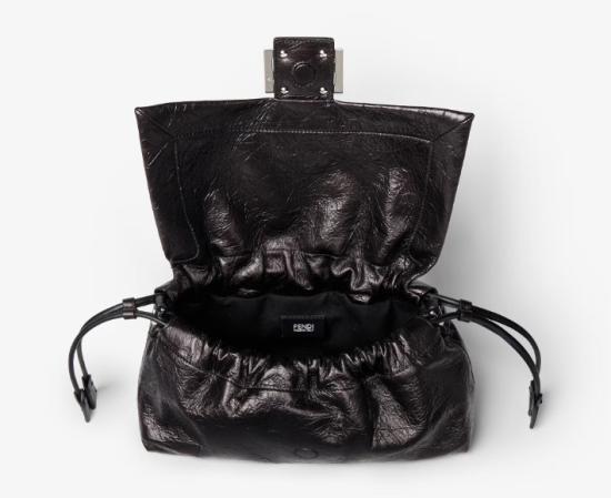26FW 펜디 바게트 소프트 미디엄 백 8BR856 B14MF0QA1 NERO - FENDI