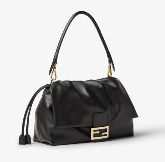 26FW 펜디 바게트 소프트 라지 백 8BR857 B1ZKF0QA1 NERO - FENDI