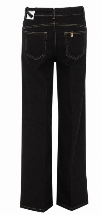 26FW 리우조 스트레이트 팬츠 UF6088 D02648L525 Black - LIU JO