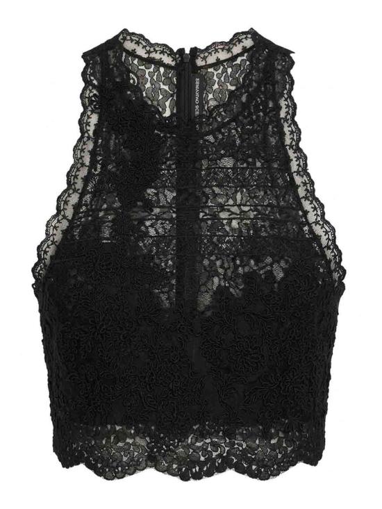 26SS 에르마노 설비노 민소매 티셔츠 D482L328APEQV95708 BLACK