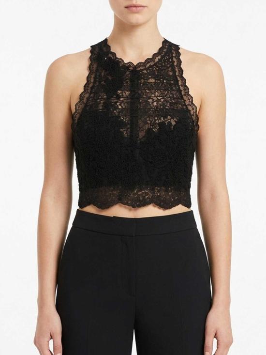 26SS 에르마노 설비노 민소매 티셔츠 D482L328APEQV95708 BLACK - ERMANNO SCERVINO