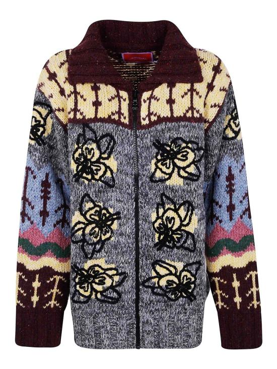 25FW 라 더블제이 가디건 PUL0288KNI166VA398GY02 MULTICOLOUR