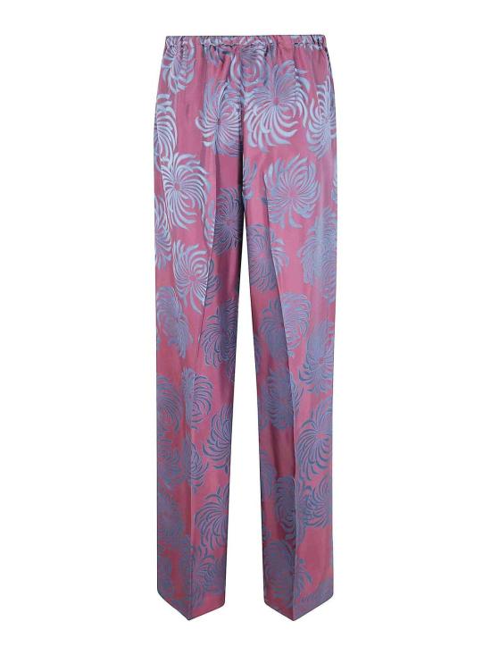25FW 드리스 반 노튼 팔라초 팬츠 252010914214035E15 Pink - DRIES VAN NOTEN