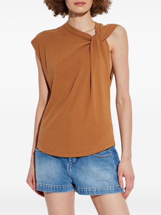 26FW 이자벨마랑 스웨터 24PTS0175FA A1N41I50CA CARAMEL - ISABEL MARANT