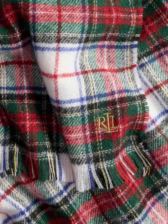 25FW 랄프 로렌 머플러/스카프 454P04493001 White - RALPH LAUREN