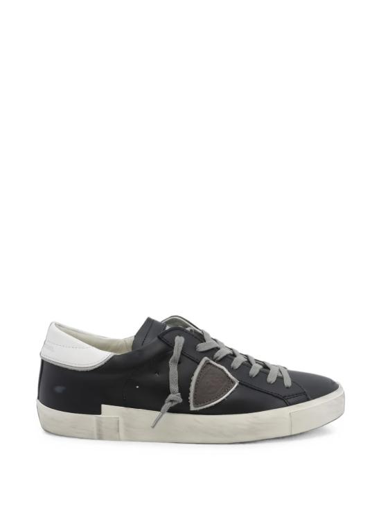 26FW 필립모델 스니커즈 PRLU V039 Noir blanc - PHILIPPE MODEL