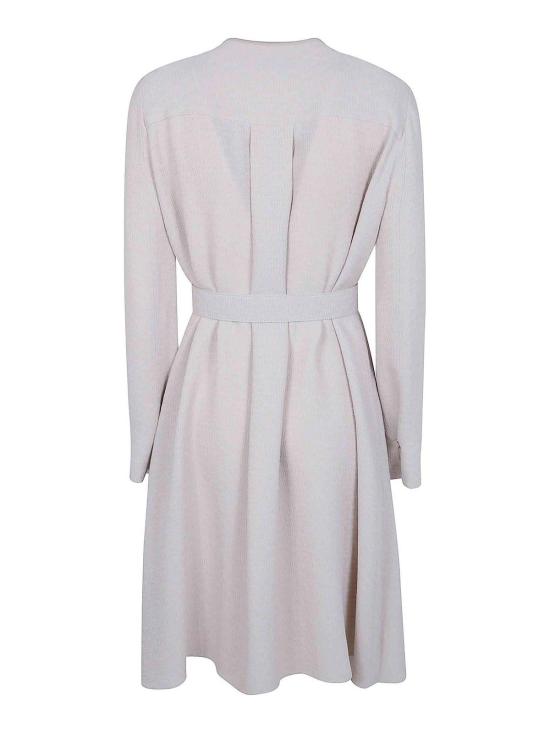 25FW 엠포리오 아르마니 미디 원피스 EW002310TE15812F1028 White