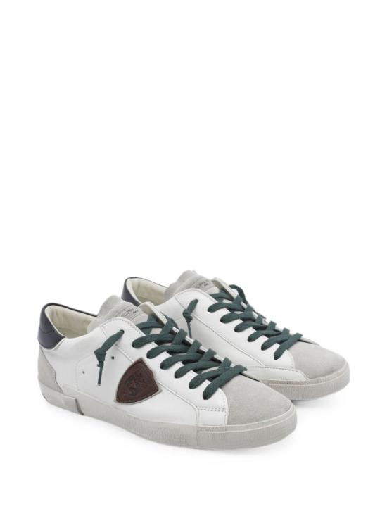 26FW 필립모델 드레스 슈즈 PRLU WX55 Blanc noir - PHILIPPE MODEL
