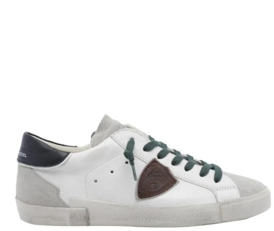 26FW 필립모델 드레스 슈즈 PRLU WX55 Blanc noir