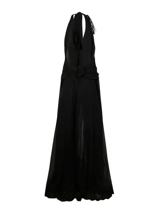  블루마린 롱 원피스 P544A308AN0990 BLACK - BLUMARINE