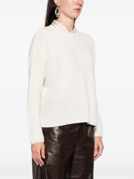 26FW 쿠즈텡 스웨터 F4337 755 BLANC - KUJTEN