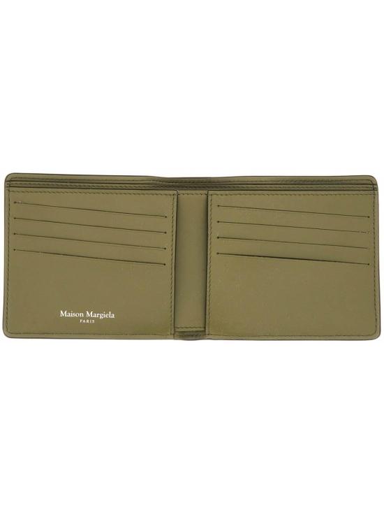 25FW 마르지엘라 4 스티치 카드 홀더 S35UI0435P4745T7429 GREEN - MAISON MARGIELA