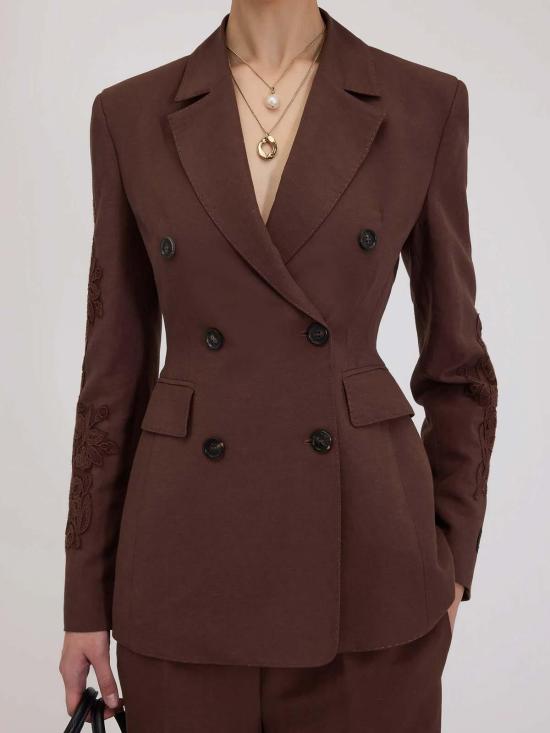 26SS 에르마노 피렌제 자켓 D48EI011E32MFB2400725 DARK BROWN - ERMANNO FIRENZE