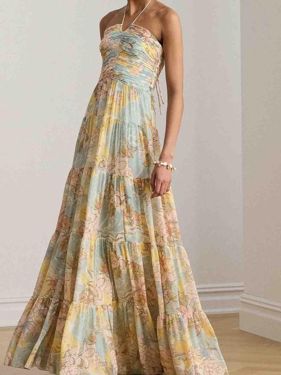 26SS 랄프 로렌 롱 원피스 253P08930001CR Multicolour - RALPH LAUREN