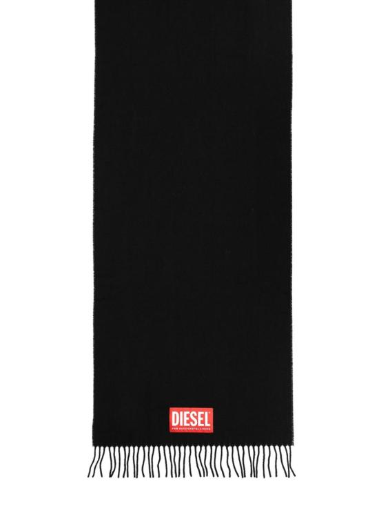 25FW 디젤 S-이몬 스카프 A175640AKBL900 BLACK - DIESEL
