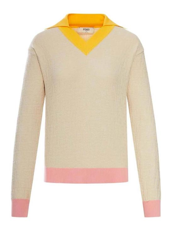 25FW 펜디 탑 FZXE95AW4SF0WC4 Nude Neutrals