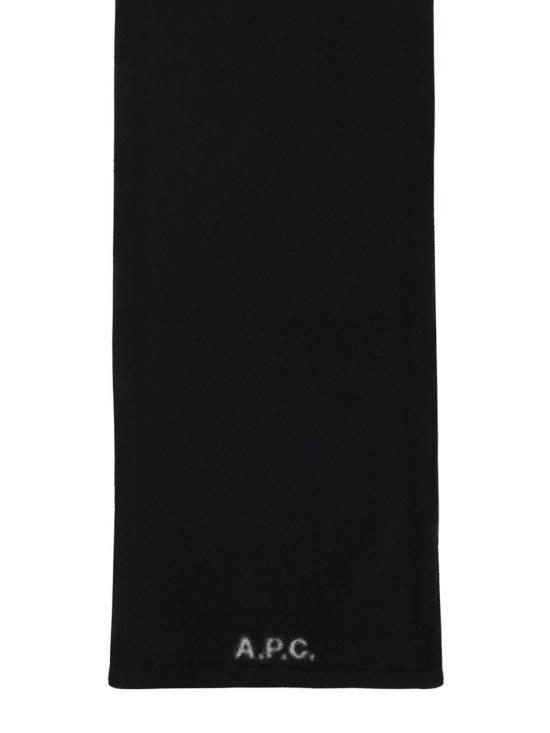 25FW 아페쎄 윌리엄 스카프 WVBDKM15206LZZ BLACK - A.P.C.