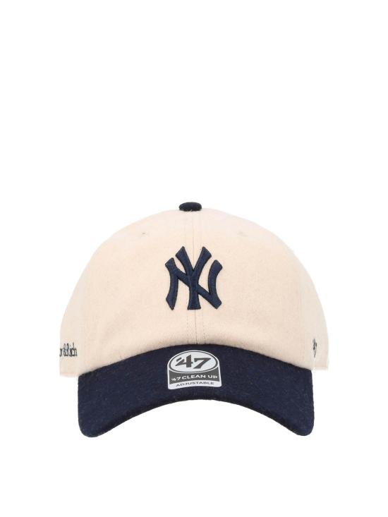 25FW 스포티앤리치 볼캡 AC060610675WH63ECRUDARKNAVY Beige
