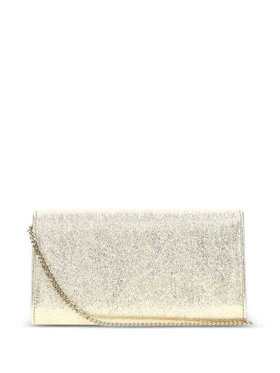 26FW 지미추 클러치/파우치 EMMIEDXBPLATINUM Metallic - JIMMY CHOO