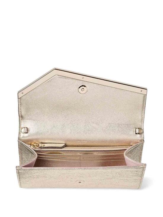26FW 지미추 클러치/파우치 EMMIEDXBPLATINUM Metallic - JIMMY CHOO