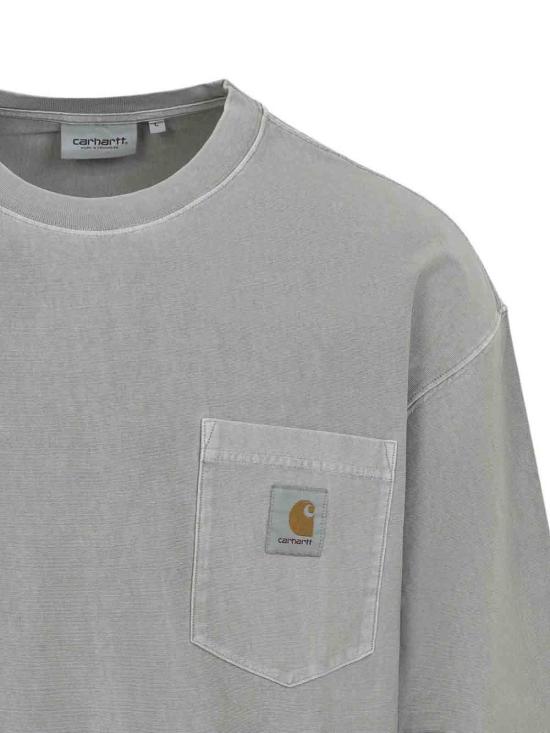 26FW 칼하트 반팔 티셔츠 I03686289GD Grey - CARHARTT