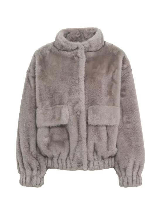 26FW 리우조 자켓 WF6215E 113309077 SILVER GREY - LIU JO