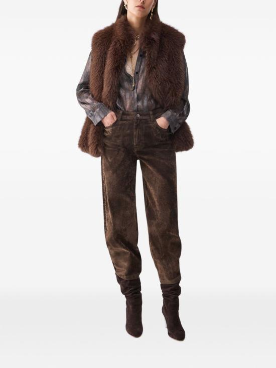 26FW 리우조 베스트 WF6203E 1136X0787 BROWN - LIU JO
